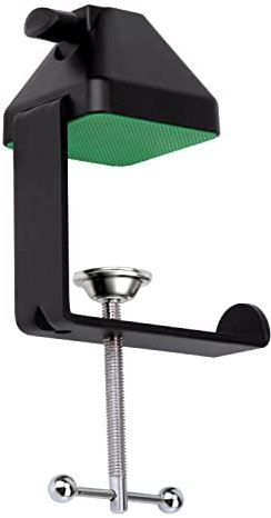 Heavy-Duty Table Mount Clamp, Desk Table Mount C Clamp For Microphone Mic Suspension Boom Scissor Arm with Adjustable Screw, Fits up to 2.48 inches/6.2cm Desktop Thickness by SUNMON