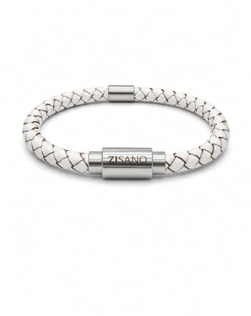 ZISANOPOWER Lederarmband | Damenarmband & Herrenarmband | Sport - Energieband | Stressreduktion | Balance