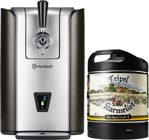 Pack tireuse à bière PerfectDraft Pro + 1 fût de bière - Idée cadeau (Tripel Karmeliet)