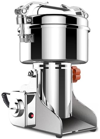 Macinino Elettrico Per Cereali Da 1000 G, Macinaspezie Commerciale Ad Alta Velocità Da 3000 W, Polverizzatore In Acciaio Inossidabile, Per Erbe Secche Cereali Spezie Cereali Caffè Mais Pepe, Tipo Swi