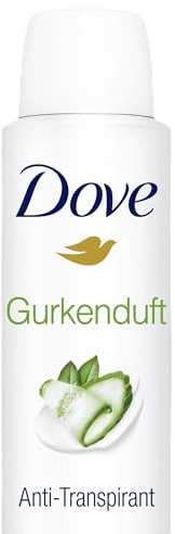 Dove Deodorant-Spray go fresh Gurkenduft Deo mit 0% Aluminiumsalzen schützt 48 Stunden vor Körpergeruch 200 ml