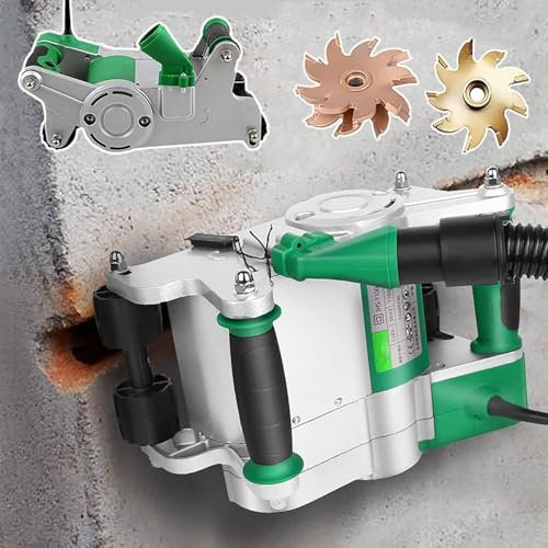 1100w Electric Wall Slot Machine,Wall Slot Cutting Machine,Dust-FreeWall Slot Machine,Cement Sand Brick Cutting Machine(110v)