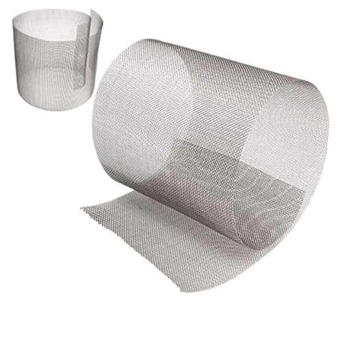 JWOO Siebgitter aus Edelstahl mit 14 Maschen, 20 x 40 Zoll Drahtgeflecht-Filterblatt, for Kamin-Maschenfilter-Drahtgeflecht, 1 Stück