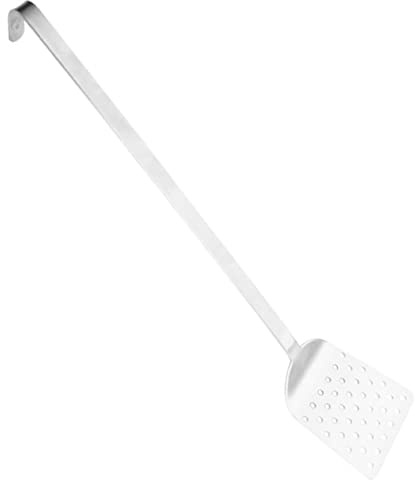 Ciieeo Espátula de Cocina Fácil de Limpiar Mango Largo de Acero Inoxidable y Adecuada para Freír para Bistec Adecuado para Uso en Cocina Profesional o Casera