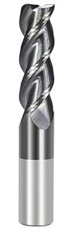 1 stück Fräser Hartmetall Schaftfräser 1-12mm 3 Flöte Schaftfräser for Aluminium Schneiden CNC Maschine Fräswerkzeug Fräser(2.5xD4x6x50L)