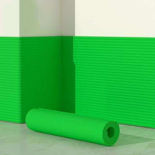 Anti-Collision Wall Padding for Kids, Upholstered Wall Panels Self-Adhesive, L 100-1000 CM Peel and Stick Wall Cushion, Widen 20-120 CM Padded Wall Panels for Bedroom, Tatami(Green,20 x 600 CM)