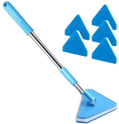 Ruwshuuk Aquarium Scheibenreiniger,Glasbecken Reiniger Für Aquarien | & Schaber Set Zur Reinigung Von Aquarien, Teichen & Terrarien