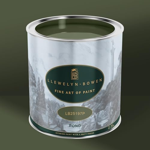 Laurence Llewelyn-Bowen Off the Wall Pond Green Paint - 2.5L