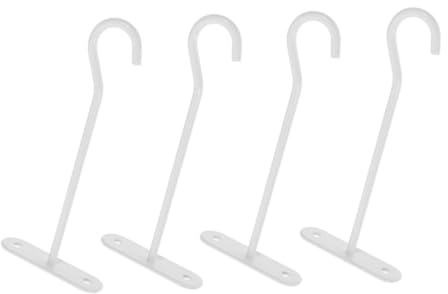 FUTUREORYY 4piezas Ganchos para Macetas De Techo Material Resistente para Colgar Plantas Balcones o Interiores