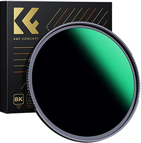 K&F CONCEPT 82mm ND1000 Filter (10 Blendenstufen) Fester ND Filter