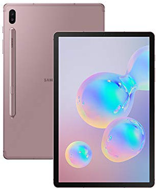 Samsung Galaxy Tab S6 Wi-Fi 128 GB 10.5-Inch Tablet - Rose Blush (UK Version) SM-T860NZNABTU