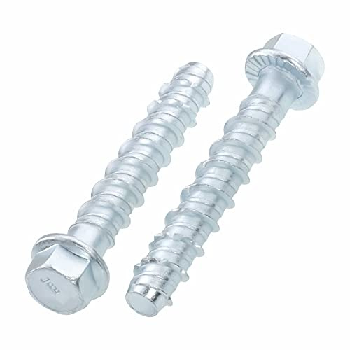 Betonschrauben verzinkt Option 1 Sechskantkopf 8 x 55 mm - 50 Stück