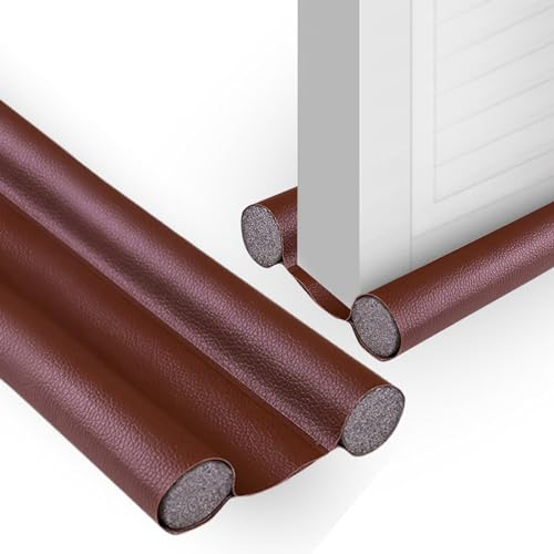 Burlete Puerta Entrada - Burletes para Puertas Adaptable hasta 93 cm - Burlete Puerta Exterior e Interior Reduce Entrada de luz,Polvo,bichos y Ruido - Burlete bajo Puerta Aislante Termico Frio/Calor