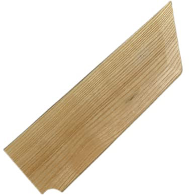 Aibote Coltelli da Cuoco Giapponesi in Legno d'acero Bianco Naturale Fatti a Mano Guaina Magnetica Guaina Portacoltelli Copertura in Legno (Eel Knife,180MM)