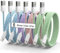 iPhone Ladekabel, [Apple MFi Certified] 6 Stück 1/1/2/2/2/3M buntes abgestuftes USB-A zu Lightning Kabel, haltbares Nylon geflochtenes, Datenkabel für iPhone 14/13/12/11/XR mehr-Nette Farben