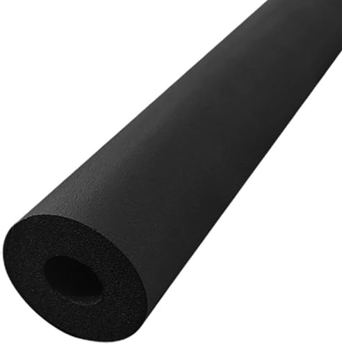 MEIGS Isolierung,Rohrleitung Isolierung,Rohrisolierung Kautschuk Isolierschlauch,Flexibel,6mm~60mm Innendurchmesser,für Klempner Isolierung Packung Gummirohrisolierung (Größe : ID60mm X T9mm X L1.8m)