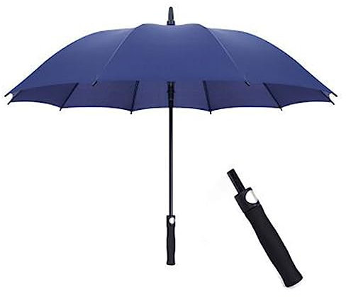 ZURBAQD Golfschirm, automatisches Öffnen und Schließen, super große Belüftung, Winddicht, regenfest, verstärkte Regenschirmoberfläche, sonnig und regnerisch, doppelte Verwendung Warm as Ever