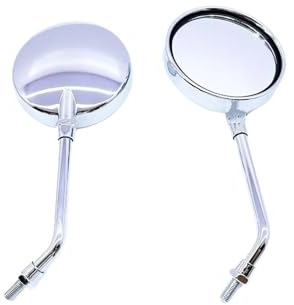 Motorrad Lenkerendenspiegel Für GSR750 Motorrad Rückspiegel 8/10MM ABS Retro Seite Spiegel Für Suzuki Für GSR Für 600(Farbe:C)