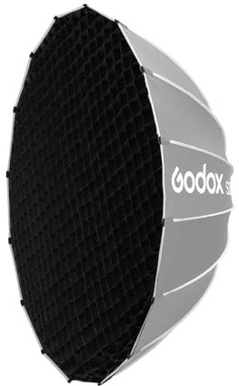 Godox S120T 120cm/47,3” Ombrello Softbox Softbox a sgancio rapido Griglia Grid
