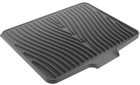 TOPPERFUN Esterilla De Drenaje De Silicona Alfombrilla Antideslizante para Cocina Escurre Platos para Fregadero para Uso Comercial y Casero