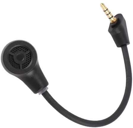 Annadue Mic Replacement for Cloud Alpha Wireless Gaming Headset, 3.5mm Detachable Noise Cancelling Microphone Boom, Low Latency Transfer