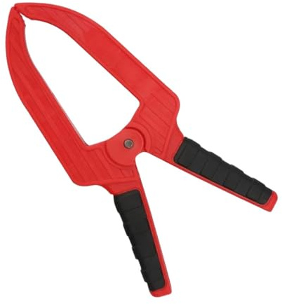 POPETPOP Heavy Duty Spring Clips Clamps 70mm Opening, 110mm Throat Depth Extra Long Lightweight Practical Plastic and Steel Carpentry Clamps for Moulds and Machine Tools