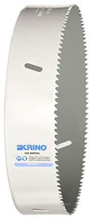 Krino 2106021000 Metall Lochsägen HSS A Zahnung variabel, grau, 210 mm