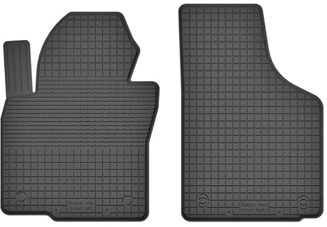 Gummimatten Automatten Gummifussmatten Gummi Fußmatten für VW Golf Plus Bj. 2004-2013 VORNE Fahrer-und Beifahrermatte CXcx