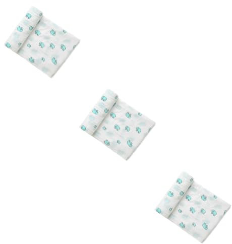 Holibanna 3 Stücke Baby Swaddle Decken Neugeborenen Baby Swaddle Empfang Decken Musselin Baumwolle