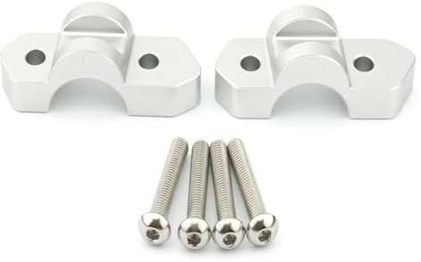 STQNXR Für B&MW R1300GS 2023-2024 Lenkeradapter Halterung Halterung Lenkererhöhung Motorradlenker Lenkererhöhung Kit Lenkererhöhungen erhöhen(Height Up-15MM)