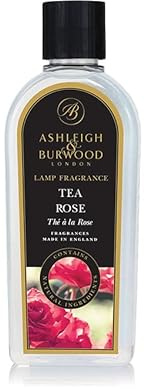 Ashleigh & Burwood Tea Rose Lamp Fragrance – 1000 ml | UK-Made Catalytic Fragrance Lamp Oil | Floral Rose, Lily & Hyacinth Scent | Purifies & Deodorizes Every Room