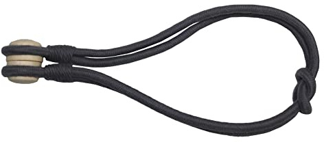 Gardinia Cordino Fermatenda per Raccogliere Tende e Tendaggi, con Calamita per Un Facile Bloccaggio, 47 cm, Grigio