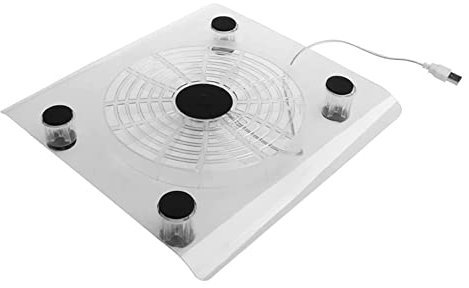 Base di Raffreddamento PC Portatile Silenzioso Dispositivo Di Raffreddamento Del Computer Portatile Che Raffredda Il Supporto Del Cuscinetto Del Notebook Da 12-14 Pollici Ventole PC Portatile Base Raf