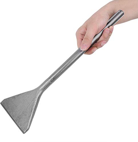 Burin à Carrelage Burin SDS Plus, Large et Long Burin Plat Burin Bêche Professionnel en Acier allié, pour Perceuse à Percussion pour Enlever la Colle à Carrelage 372 Mm X 112 Mm