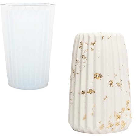 Jesmonite Moule en Silicone Vase 15,2 x 10,5 x 7,5 cm