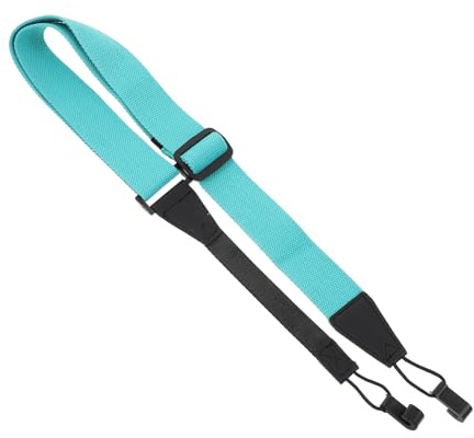 ifundom Lightweight Blue Ukulele Strap Belt with Comfortable Edges Made of Sturdy Fabric, Simple and Elegant Design Suitable for Ukulele Players