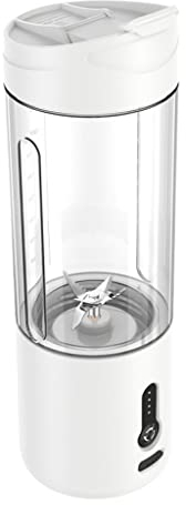CRBUDY Machine de Cuisine, Presse-Agrumes, Petit Presse-Agrumes Domestique, Machine à Milkshake Pratique (Couleur : Noir, Taille : 530 ML) (Blanc 530 ML)