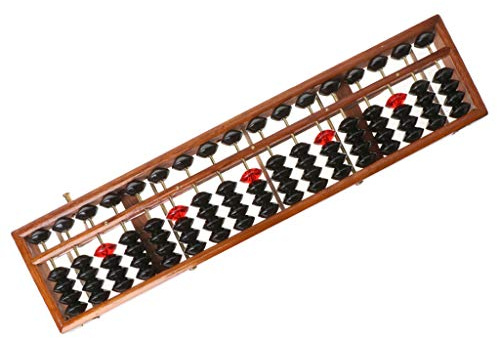 Soroban 17 chiffres en bois standard, calculatrice chinoise, comptage, mathématiques, learni, puzzles géométriques pour adultes, 1000 pièces