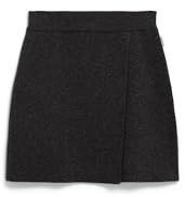 ARMEDANGELS Damen Strickrock aus Bio-Woll Mix DARLAA Regular Fit Steel Melange S