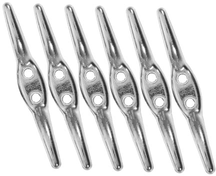BESTOYARD 6pcs Metal Cleats for Window Blinds Blind Accessory Cord Hook Safety Wrap Organizer Stainless Steel