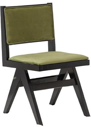 Armlehnen-Esszimmerstuhl aus Massivholz, 2er-Set, moderne Küchenstühle für Esszimmer, Wohnzimmer, Büro, bequeme und stilvolle Holzstühle für Heimdekoration