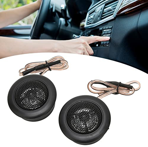 Tweeter Audio per Auto 2 Pezzi Altoparlanti Auto Tweeter Lettore Musicale Audio Universale con 800W Altoparlante per Impianto Stereo Sonoro Vettura Installazione Semp