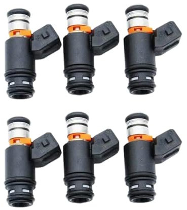 Einspritzdüse Für VW Für Eurovan 1997 1998 1999 2000 2001 2002-2007 2,5L Für Jetta Für Golf VR6 2,8L 1997 1998 1999 2000 2001 2002 6 PCs Fuel Injector Injector Auto Kraftstoff Injektor Düsen