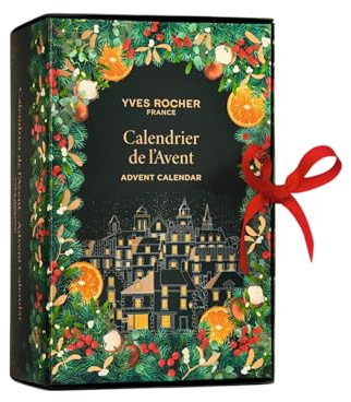 Yves Rocher Calendario de Adviento Cosmética & Belleza - Regalo con 24 sorpresas: cuidado facial, corporal, capilar; maquillaje, y perfumes - Calendario de Adviento para mujeres – Edición limitada