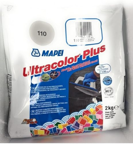 Mapei UltraColor Plus Polymer-Modified Grout, Manhattan Grey, 5kg