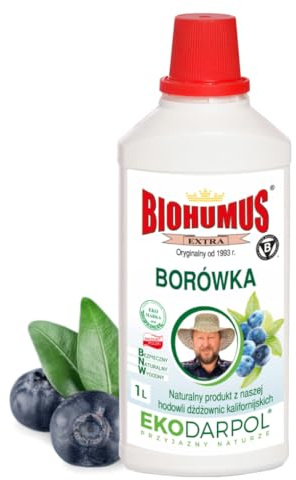 Concime organico mirtilli 1L - piante acidofile - Humus di lombrico liquido