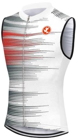 UGLY FROG® Cycling Vest Herren Fahrradtrikot,MTB Outdoor Männer Ärmellos Radtrikot Jersey/Fahrradbekleidung, Schnell Rocknend Fahrradkleidung Für Rennrad,Radsport DEHerMJ01