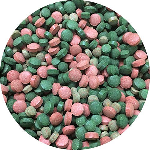 Fischfuttertreff Futtertabletten TABLETTENMIX LINSEN Tablettenfutter Zierfisch Tabletten Wels Tab (10 kg)