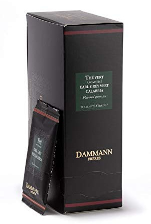 Dammann Frères - Earl Grey Vert Calabria - 24 sachets individuels