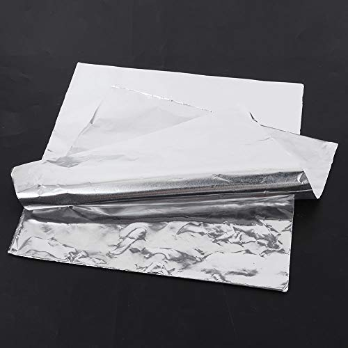 Redxiao Thickened 25 Micron Aluminum Foil Paper Aluminum Foil, Toxin Baking Tin Foil, Grilling Garden Home Family Camping